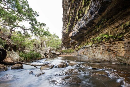 the drip walking track ulan goulburn river