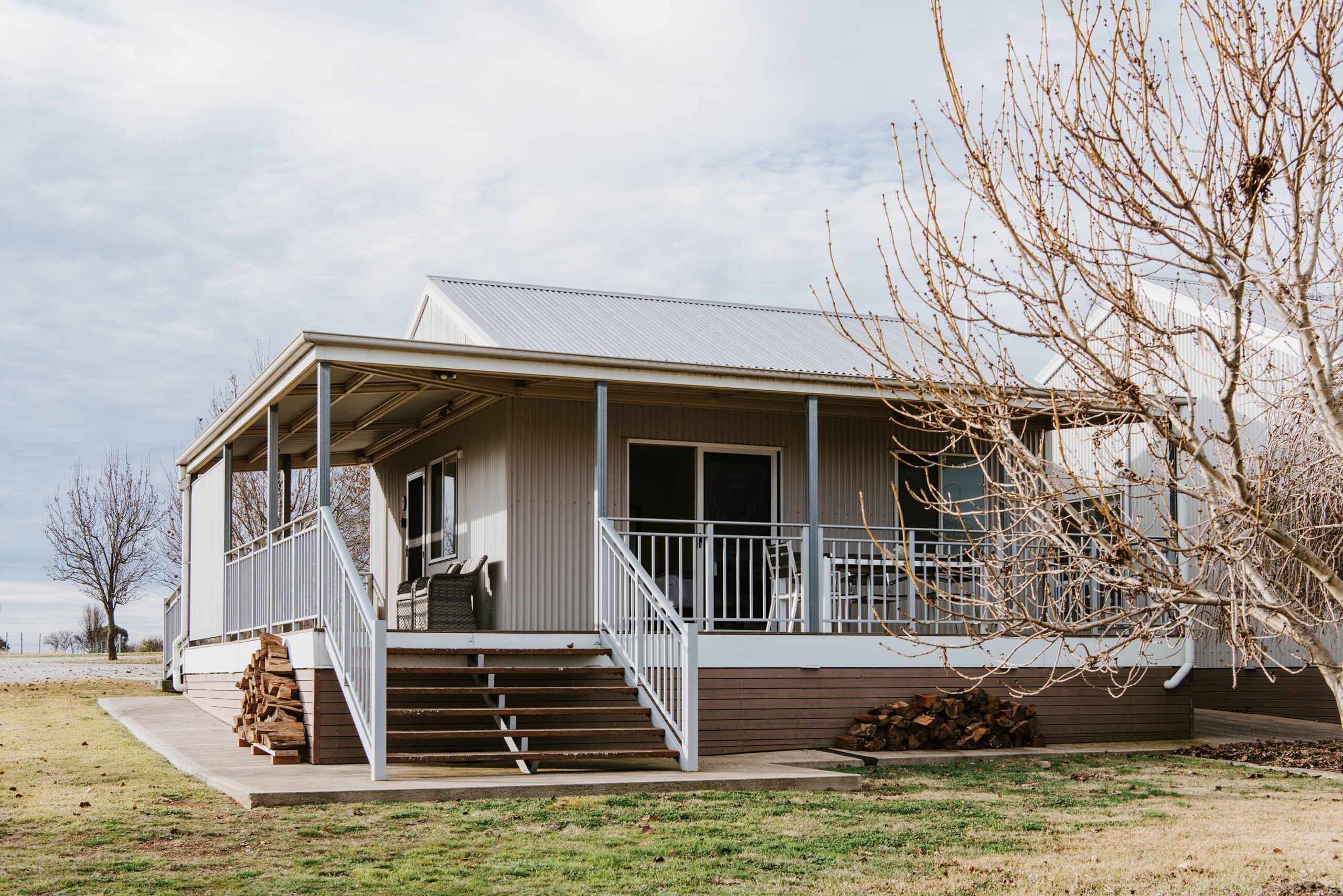 owl head lodge shearers quarters east gulgong accommodation entertaining deck